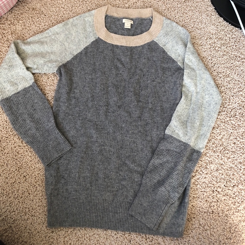 J. Crew color block sweater